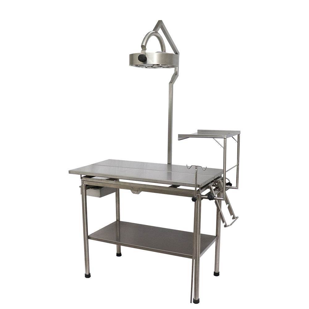 Mesa de Cirugía (con lámpara y mesa de mayo) - LM Inoxidables