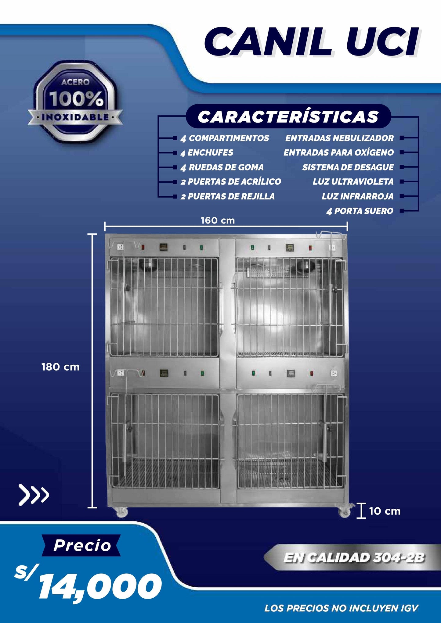 Canil (U.C.I) - LM Inoxidables