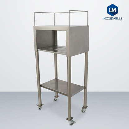 Mesa Pasteur 3 Niveles Semi-Cubierta