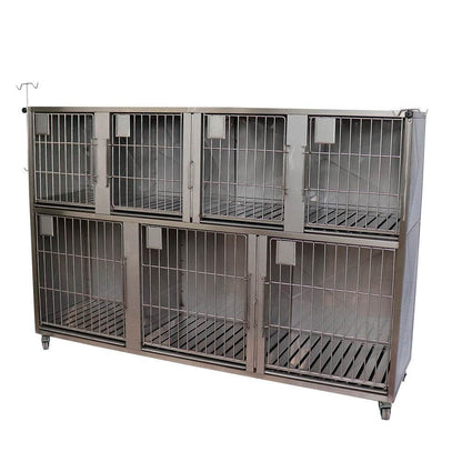 Canil de 7 Compartimientos Horizontal - LM Inoxidables