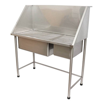 Bañera de Preparación de 2 Pozas - LM Inoxidables
