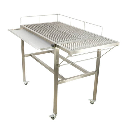 Bañera Tipo Camilla de Rejilla con Bandeja - LM Inoxidables