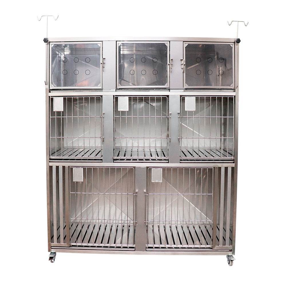 Canil de 8 Compartimientos – Modelo 2 - LM Inoxidables