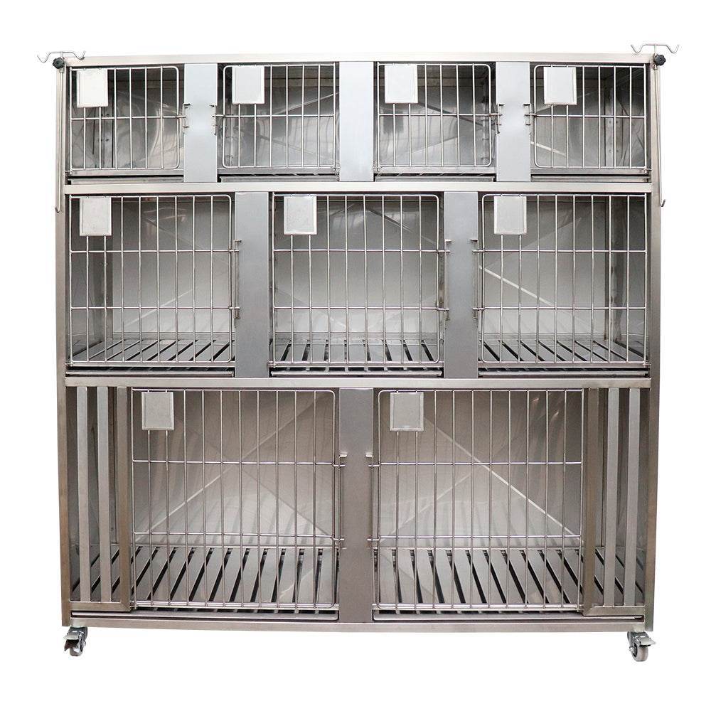 Canil de 9 compartimientos - LM Inoxidables