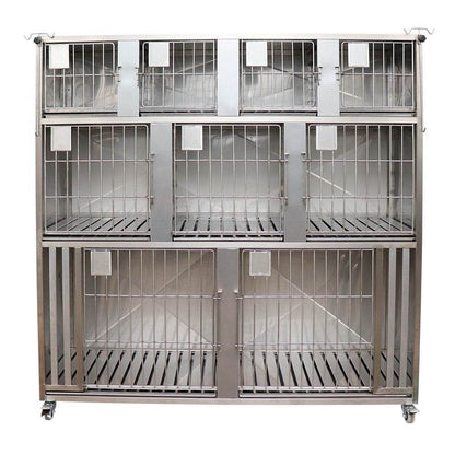 Canil de 9 compartimientos - LM Inoxidables