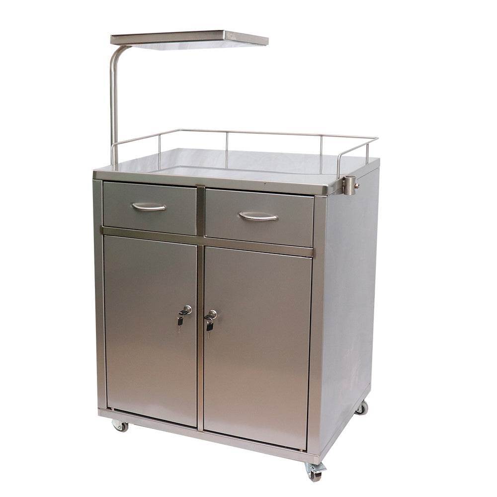 Mesa Auxiliar con Cajones y Mesa de Mayo - LM Inoxidables