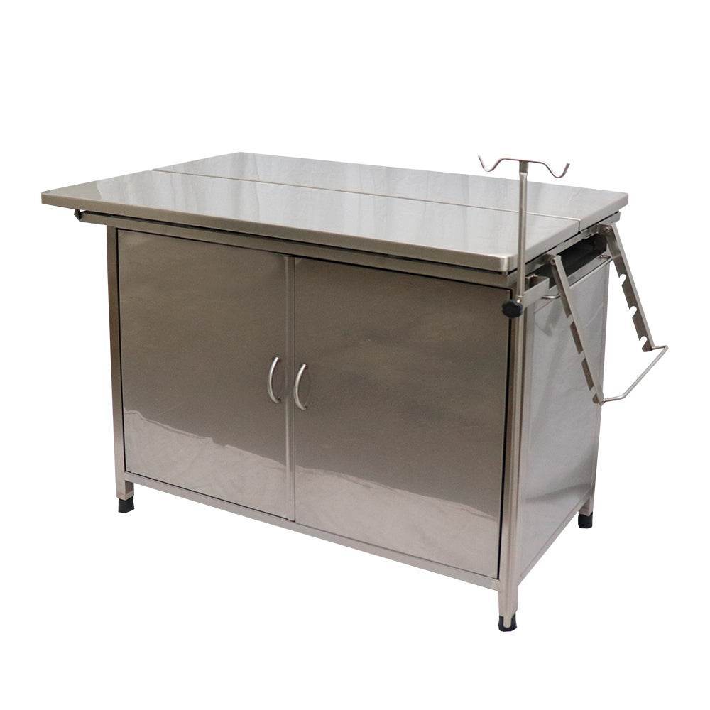 Mesa de Cirugía Multiusos con Puertas - LM Inoxidables
