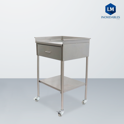 Mesa Pasteur con Cajón